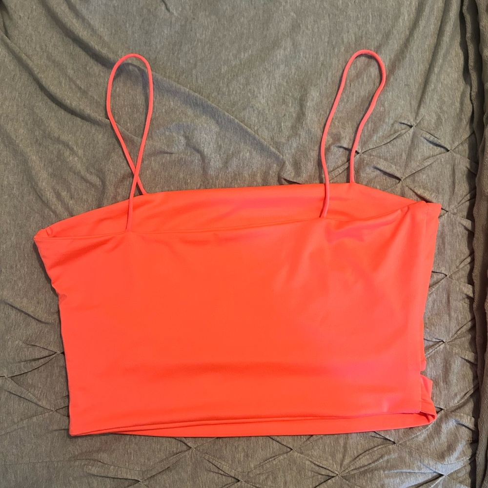 Neon Pink Crop Top
